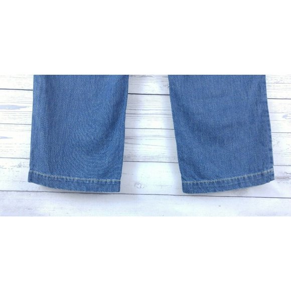 Tommy Hilfiger Women's Detail Stitch Button Pocket Petite Denim Jeans Sz 16 - Picture 7 of 8